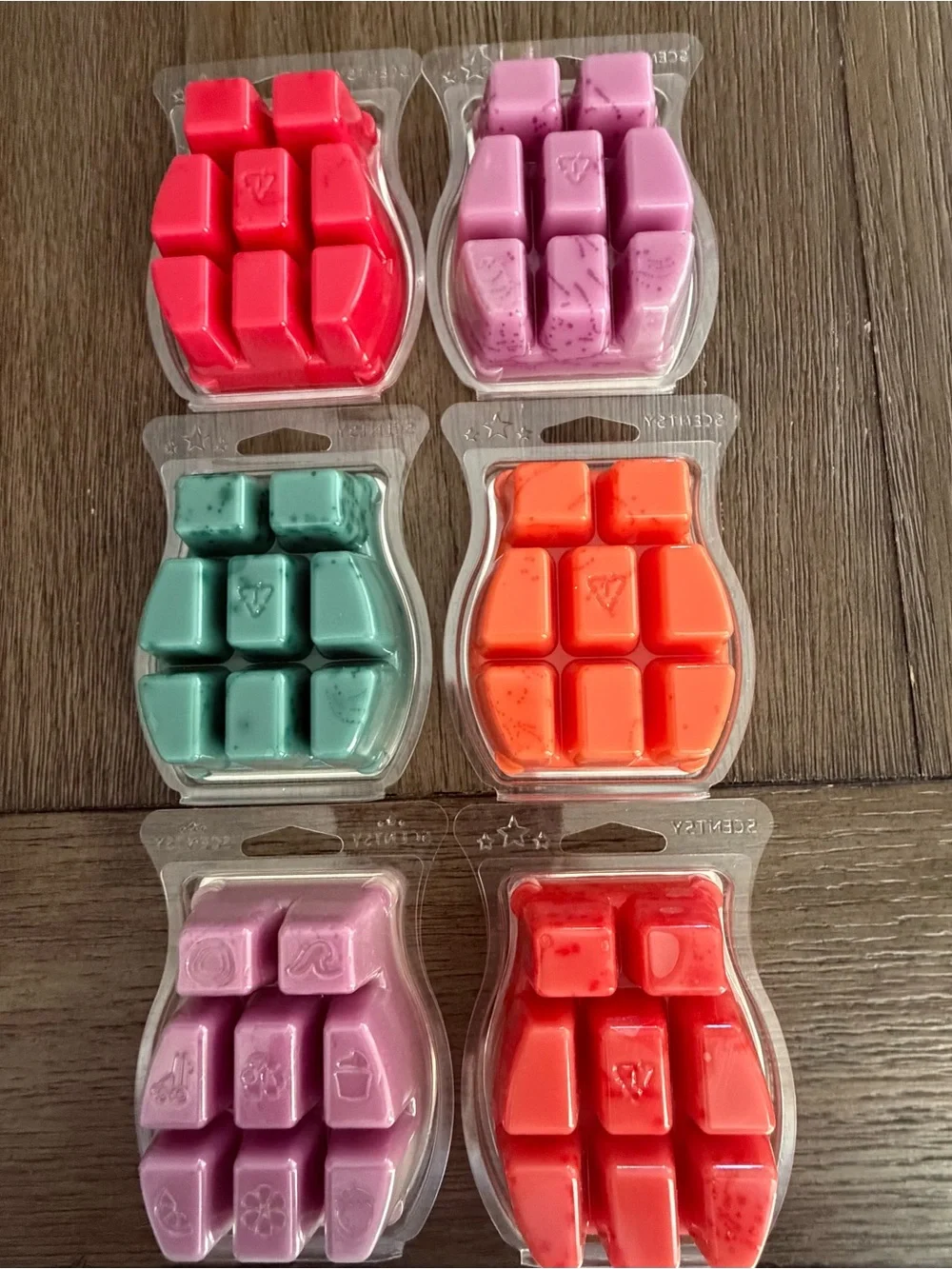 Scentsy Glamorous You Collection Wax Bars Retired Lot of 6